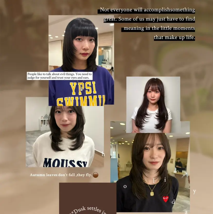 レイヤー/ 透明感カラー/チナツの掲載