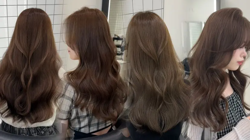 ブリーチなしヘーゼル 🤎透明感カラー 唯の掲載