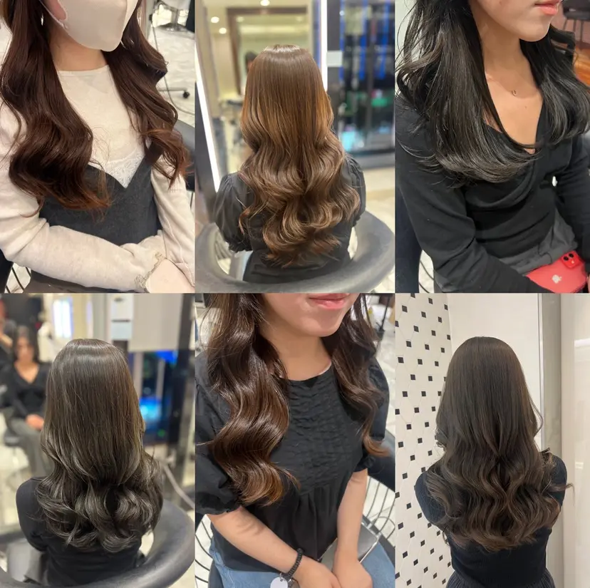 コテ巻きパーマ💙 シノヤユイの掲載