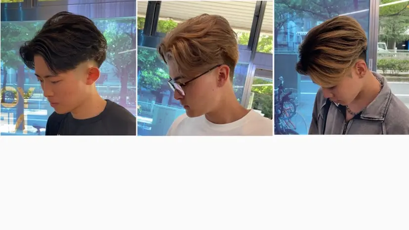 メンズセンターパート 外人風ヘア/KOTAの掲載