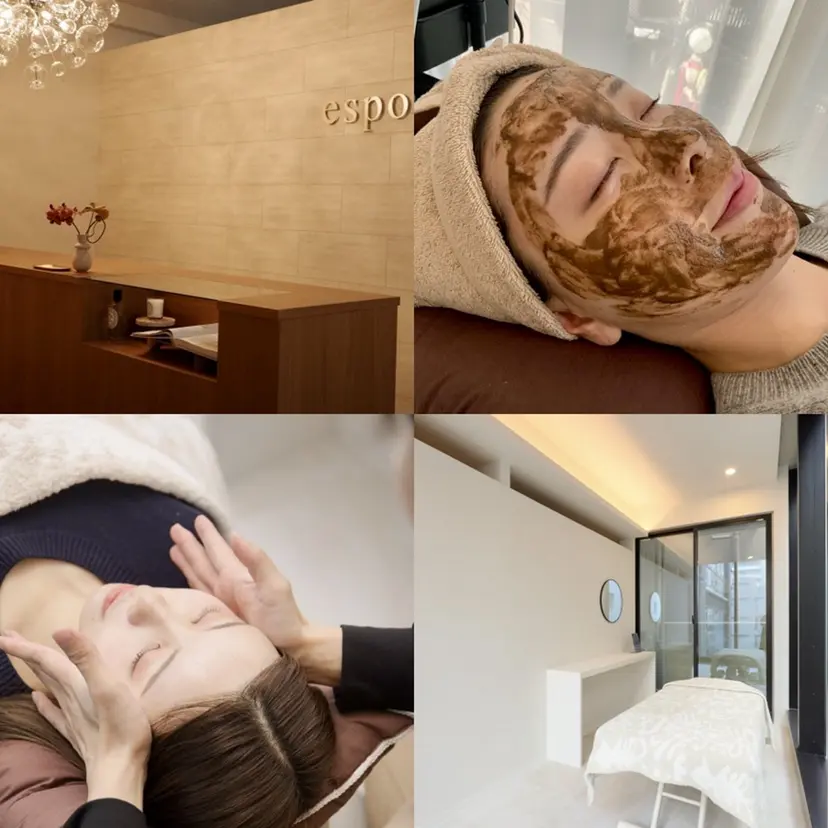 最速小顔・肌質管理 espoirマキの掲載