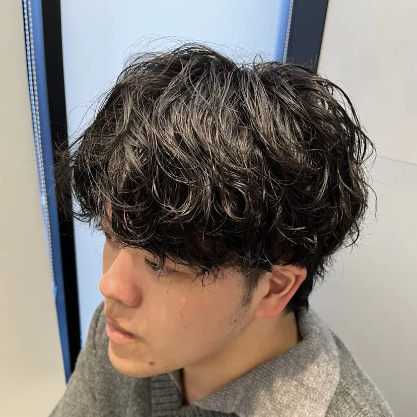 【大人髪】men's パーマ/潤艶髪の掲載