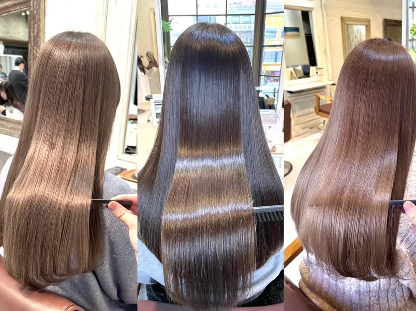 髪質改善/縮毛矯正/ レイヤーカット/ガブの掲載