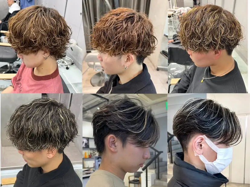 メンズパーマ/ メッシュ📍ﾕﾘの掲載