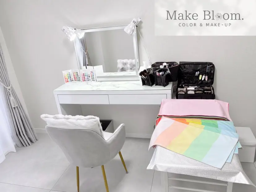 パーソナルカラー診断 /フルメイクレッスンの掲載