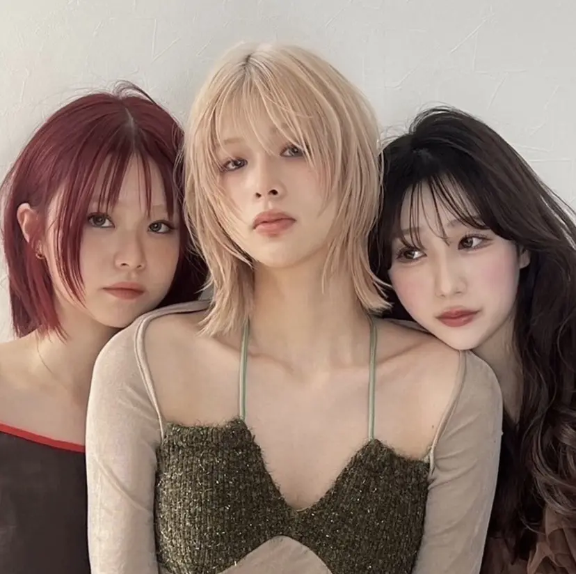 梅田/ハイトーン/ 透明感カラー/縮毛の掲載