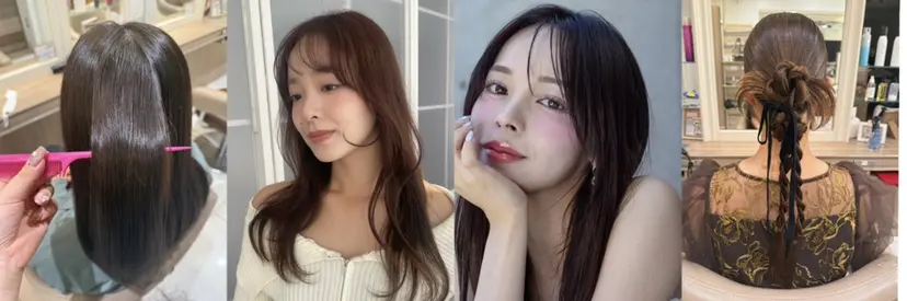 韓国ヘアメイク🎀/ 縮毛矯正✨山本媛香の掲載