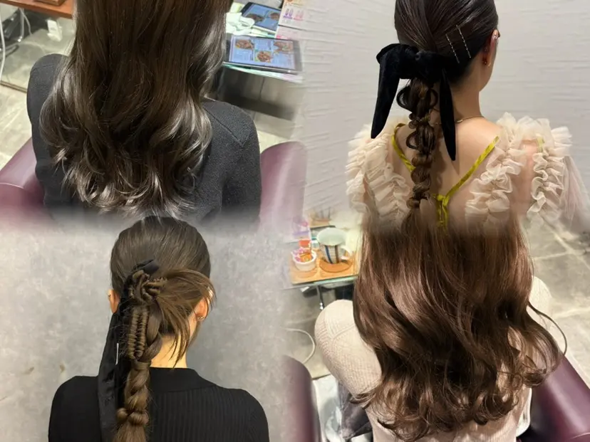 ヘアセット/艶カラー /まつげパーマ/りおの掲載