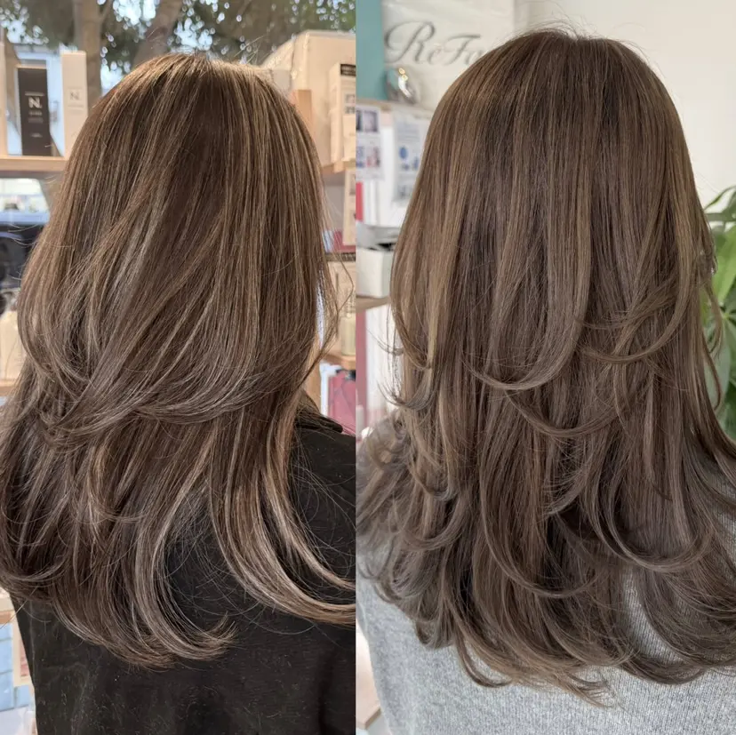 堀江/レイヤーカット 𝒀𝑼𝑻𝑶の掲載