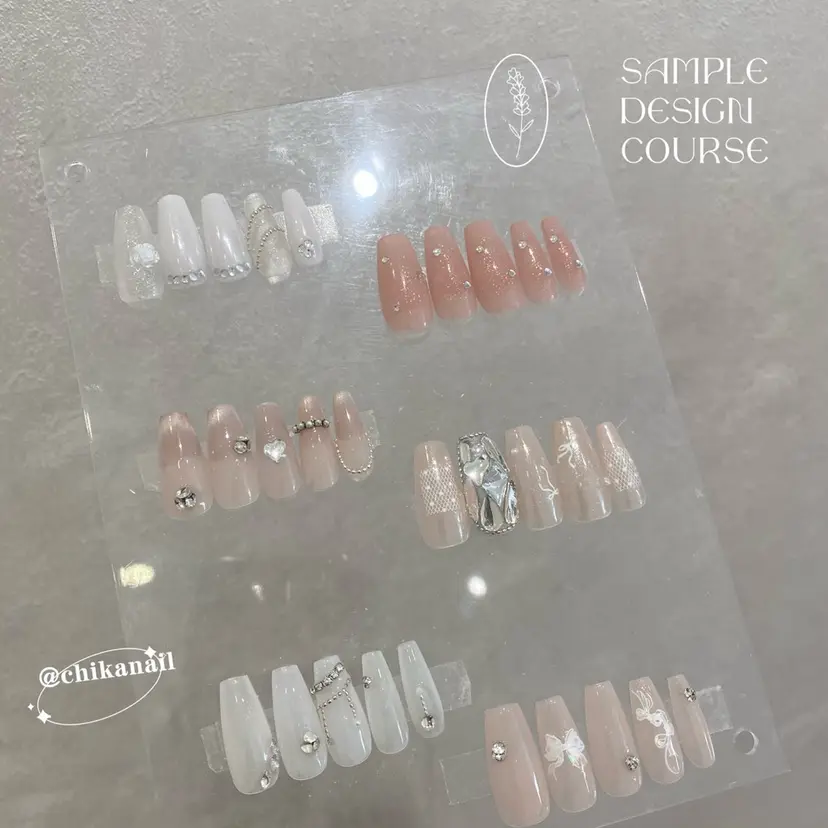 𝑐ℎ𝑖𝑘𝑎 韓国デザインネイルの掲載