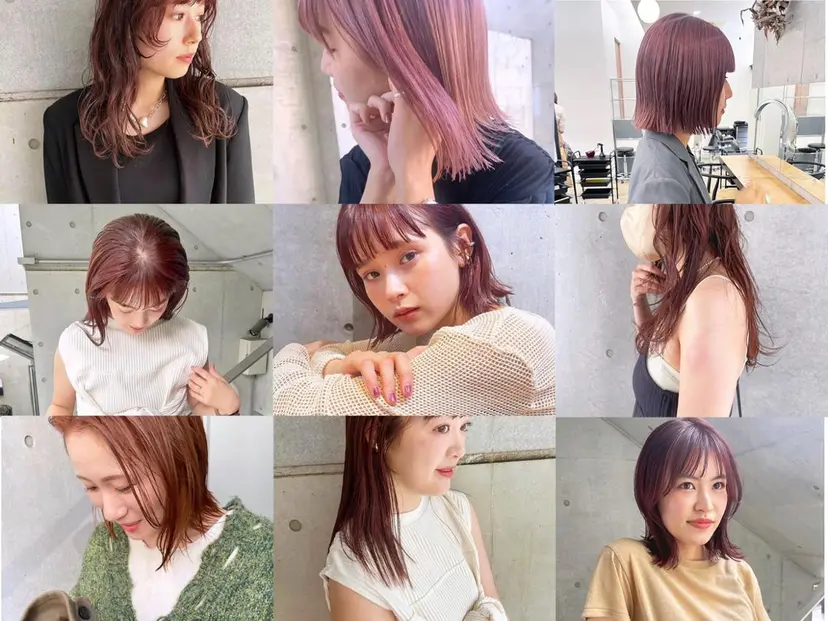 暖色カラー/ピンク カラー/HARUKAの掲載