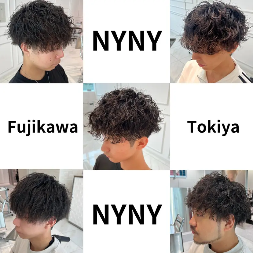 NYNY姫路本店 メンズパーマ藤川時也の掲載