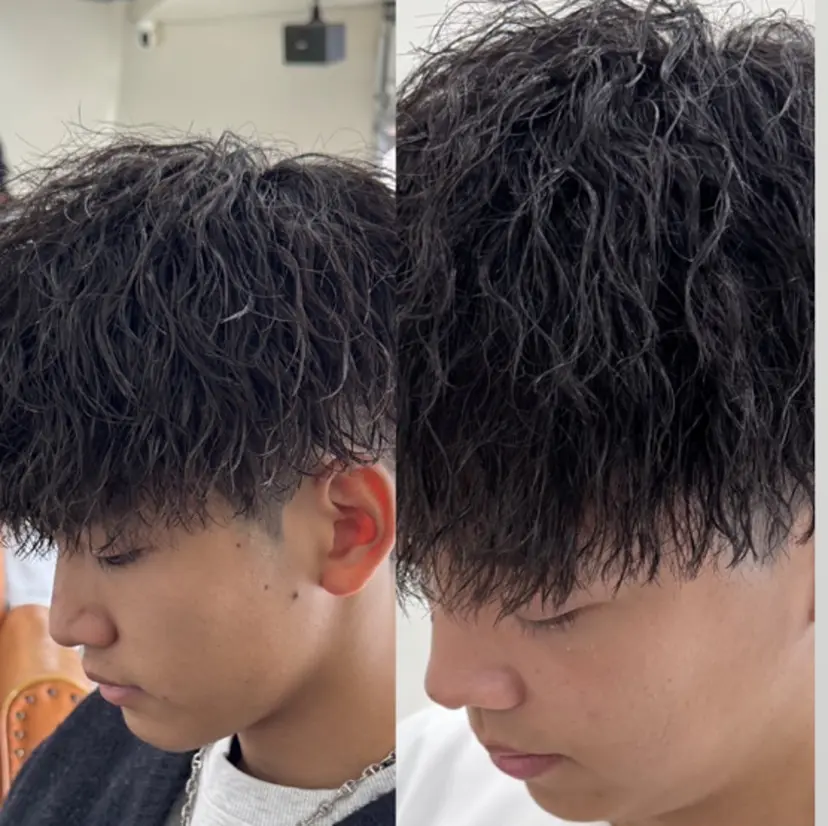 京都メンズサロン マッシュ パーマの掲載