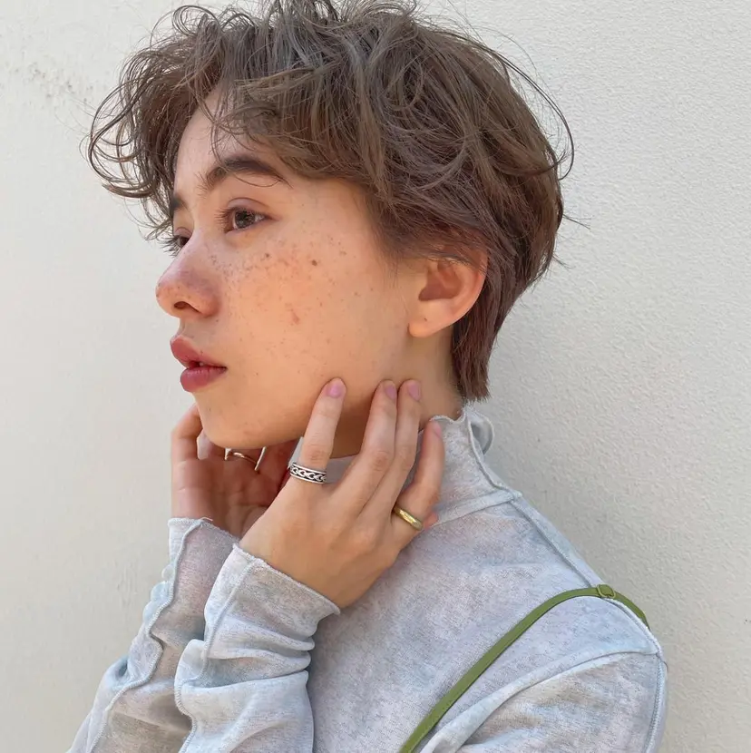 パーマ/透明感カラー /ボブ/吉田一生の掲載