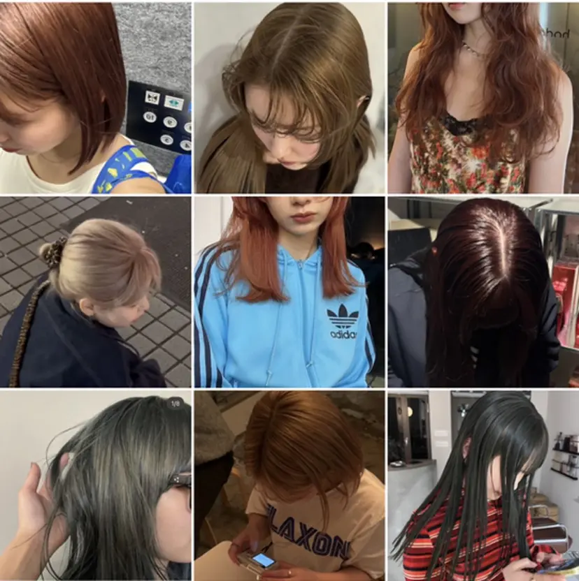 レイヤーカット/ モデル/sayakaの掲載