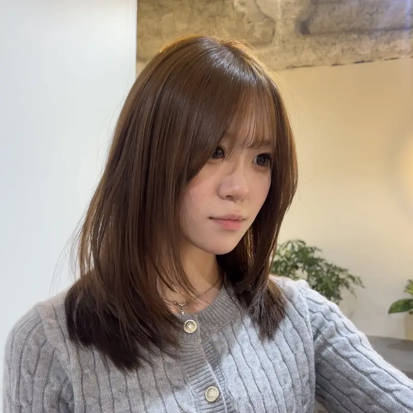 心美/ブリーチなし 透明感カラーの掲載