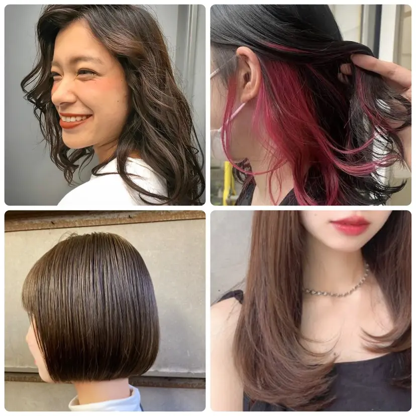 HARUKI💐笹塚 インナーカラーの掲載