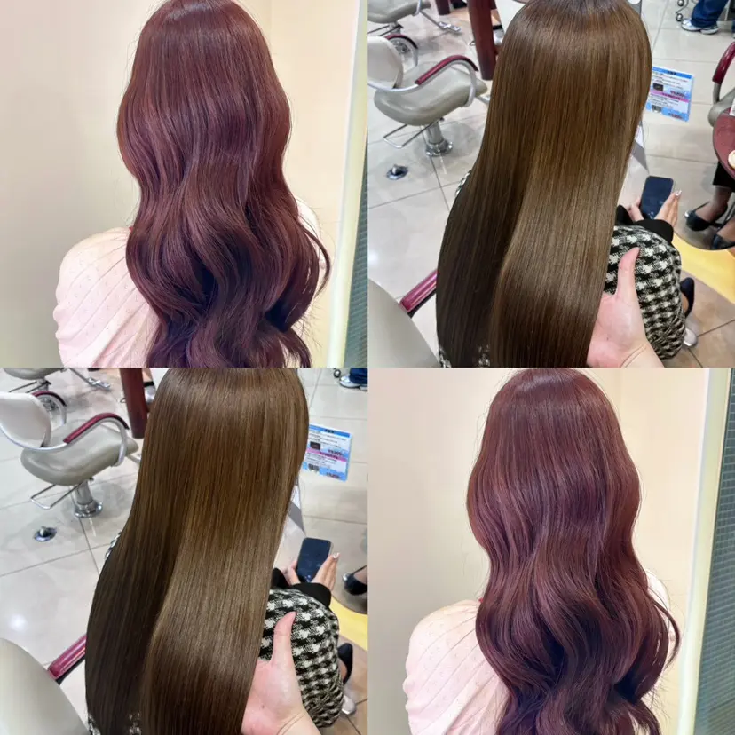 うる艶カラー/ 髪質改善/まい🪐‪の掲載