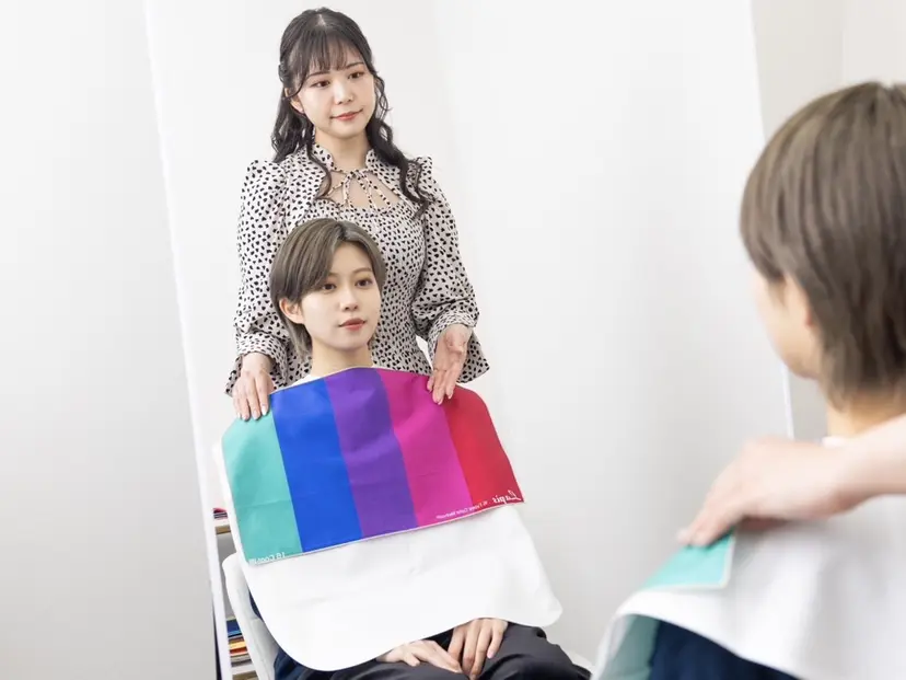 Yui パーソナルカラー診断の掲載