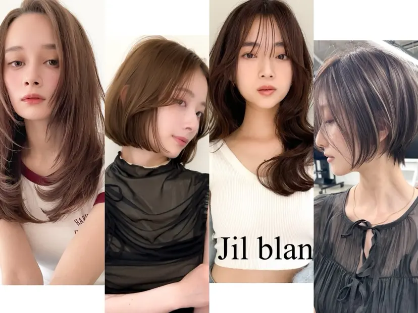 小顔ボブ jilblanカホの掲載