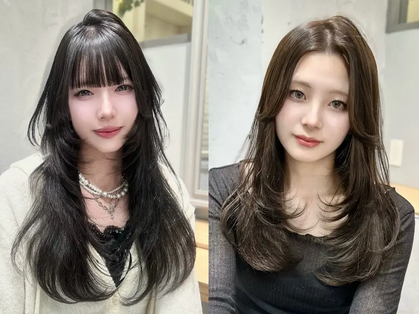 ブリーチなし 透明感ダブルカラーの掲載