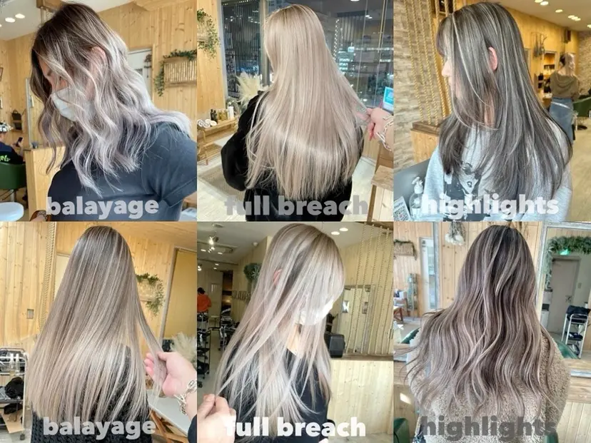 韓国レイヤー外国人風 透明感カラー髪質改善の掲載