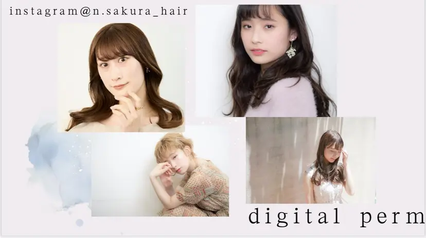 デジタルパーマ🫧 韓国風ヘア🫧サクラの掲載