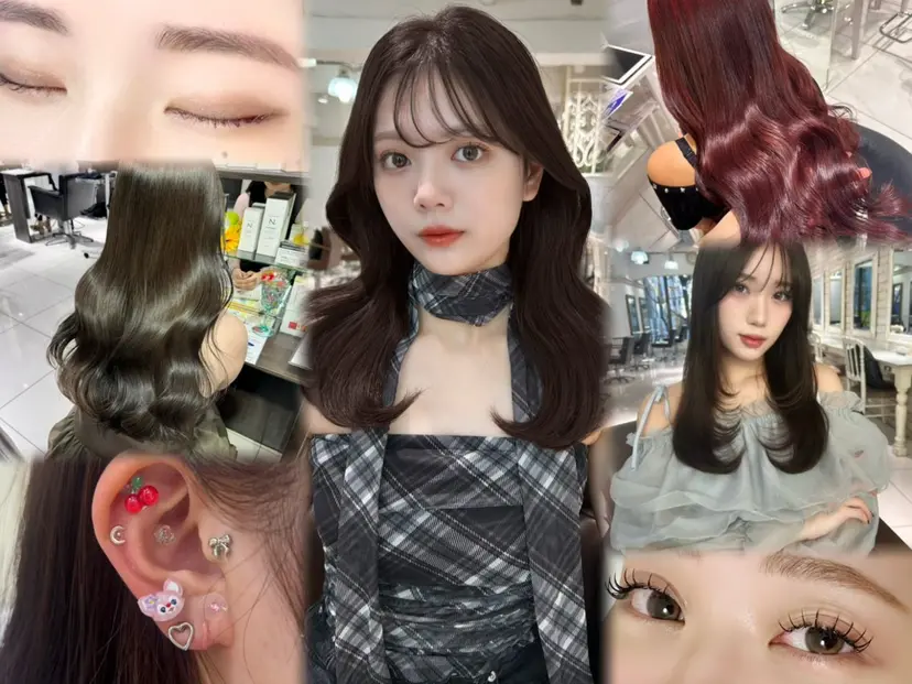 🎀韓国風🎀うる艶 カラー🎀束感まつ毛の掲載