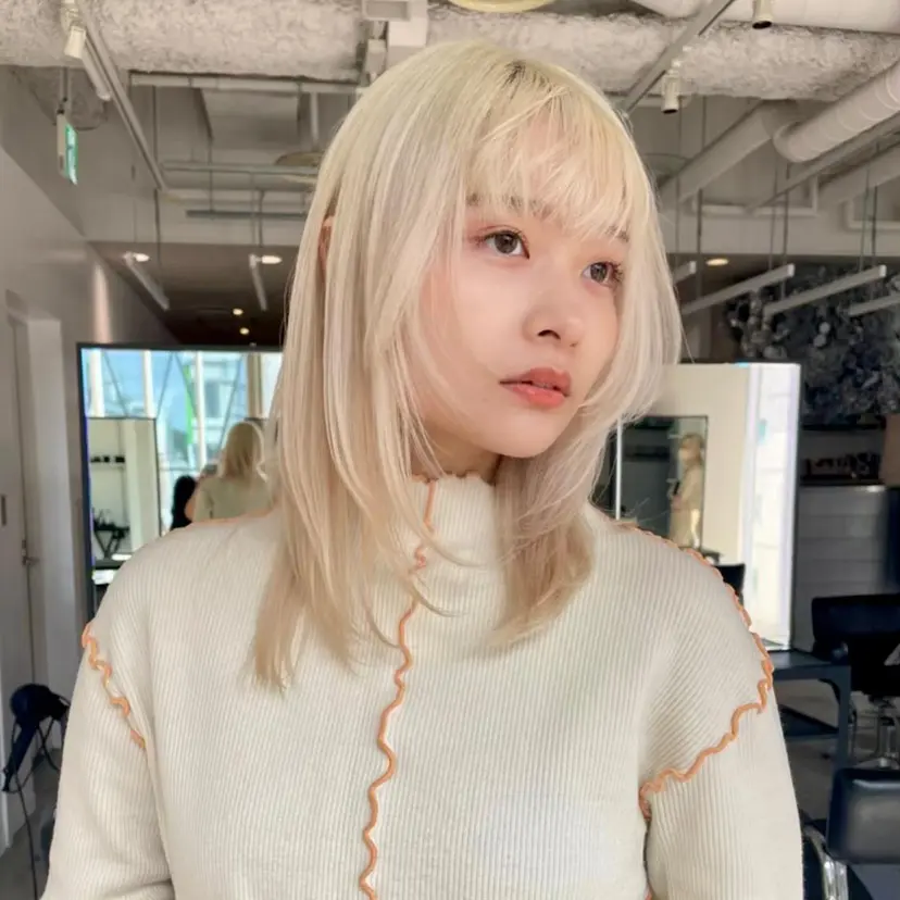 透明感ブリーチ ハイトーンウエダの掲載