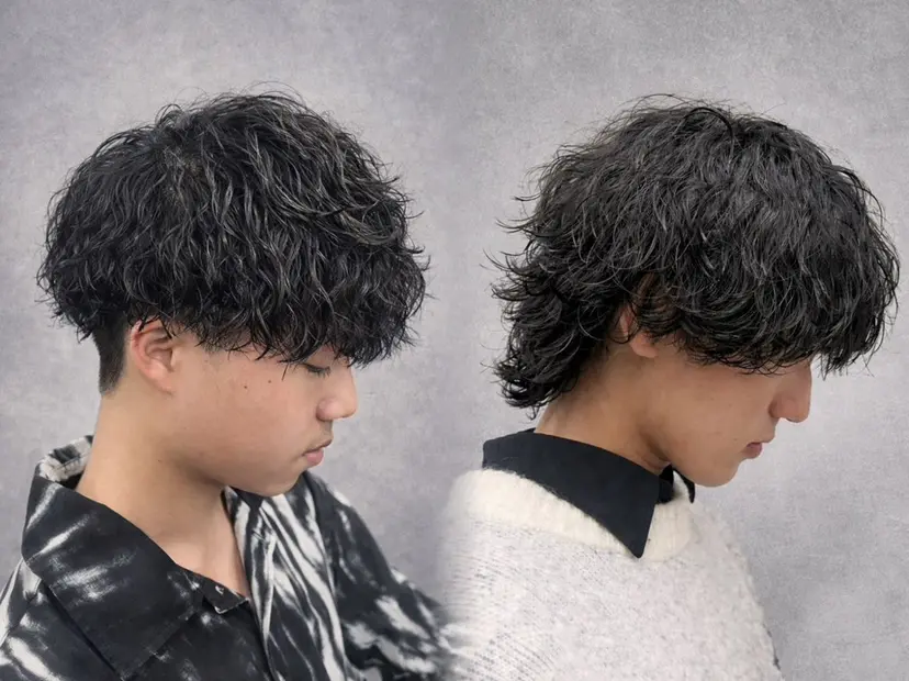 【毎朝セット3分】 メンズパーマ　真人の掲載