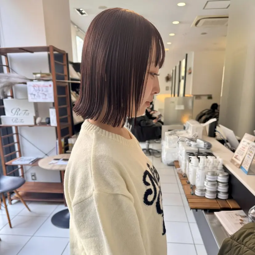 YASU🍎CUT 赤系カラー/ヘアケアの掲載