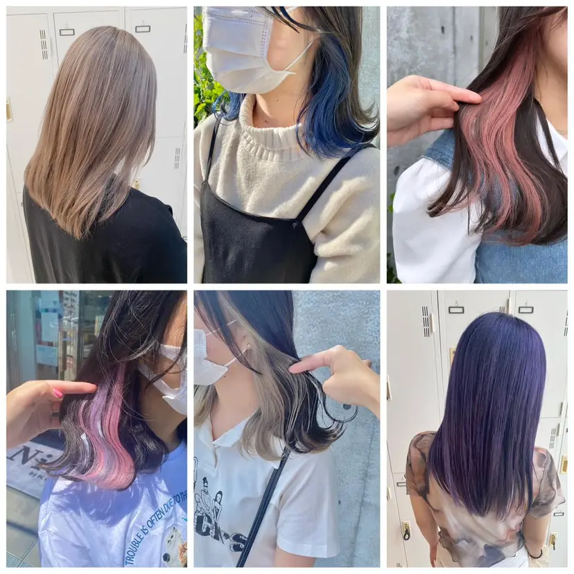 エクステ/ハイトーン /インナー礒野朱里の掲載