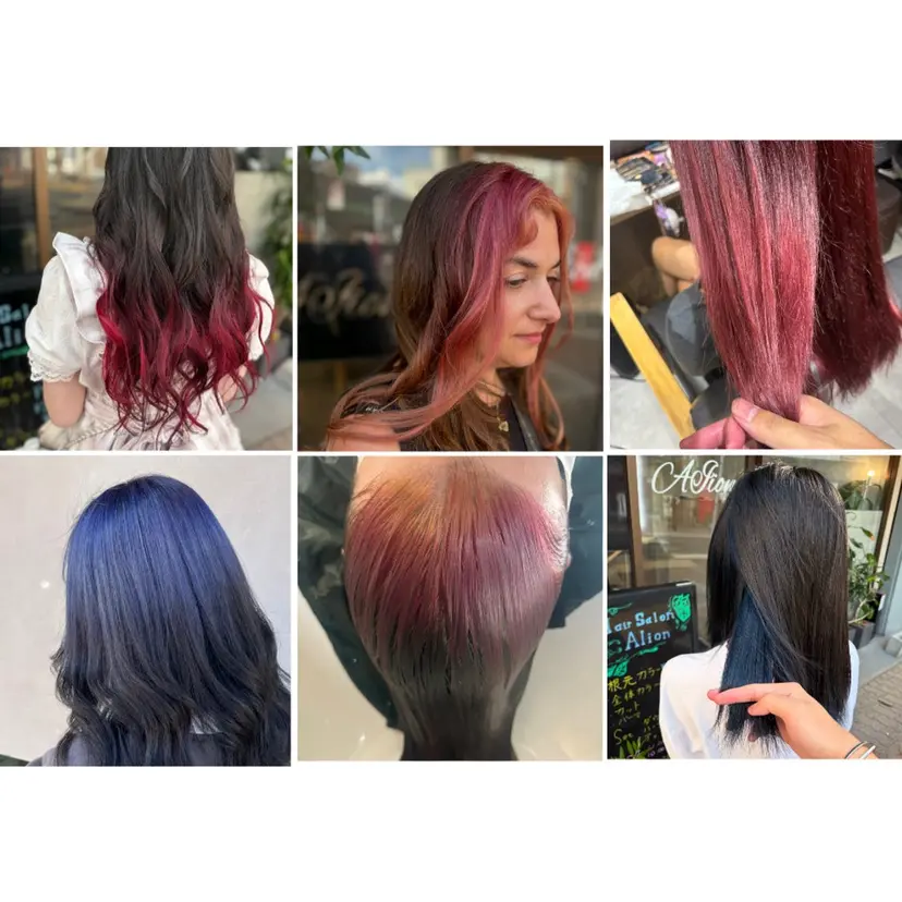 Hare salon Alion　Jinの掲載