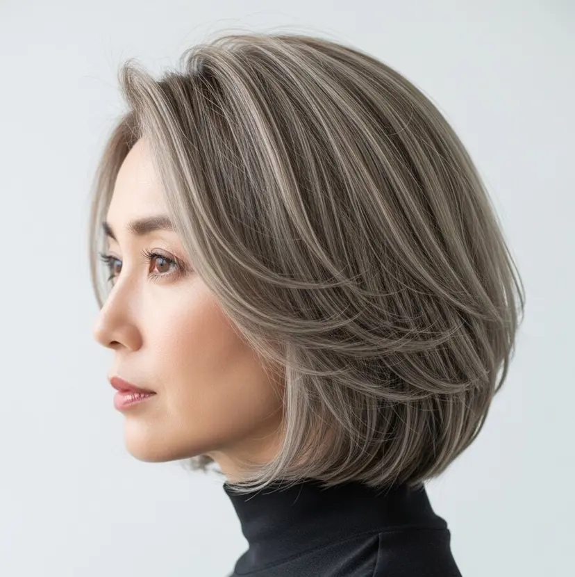 白髪率別白髪ぼかし /なおき/表参道の掲載