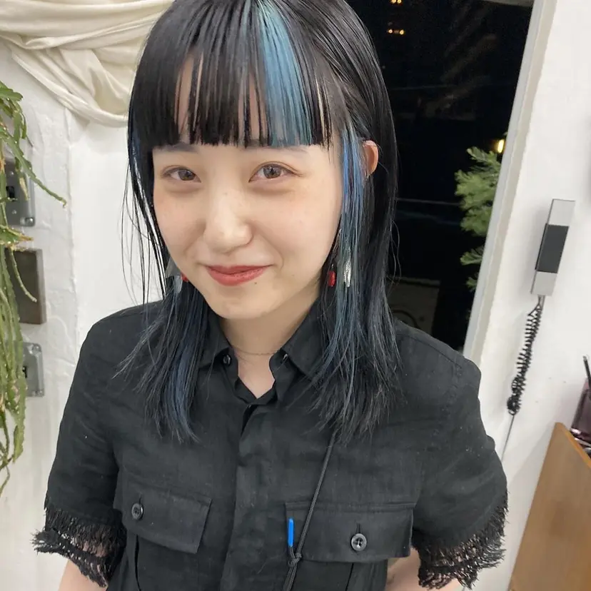 qiie リタッチ 黒染め　ワンカラーの掲載