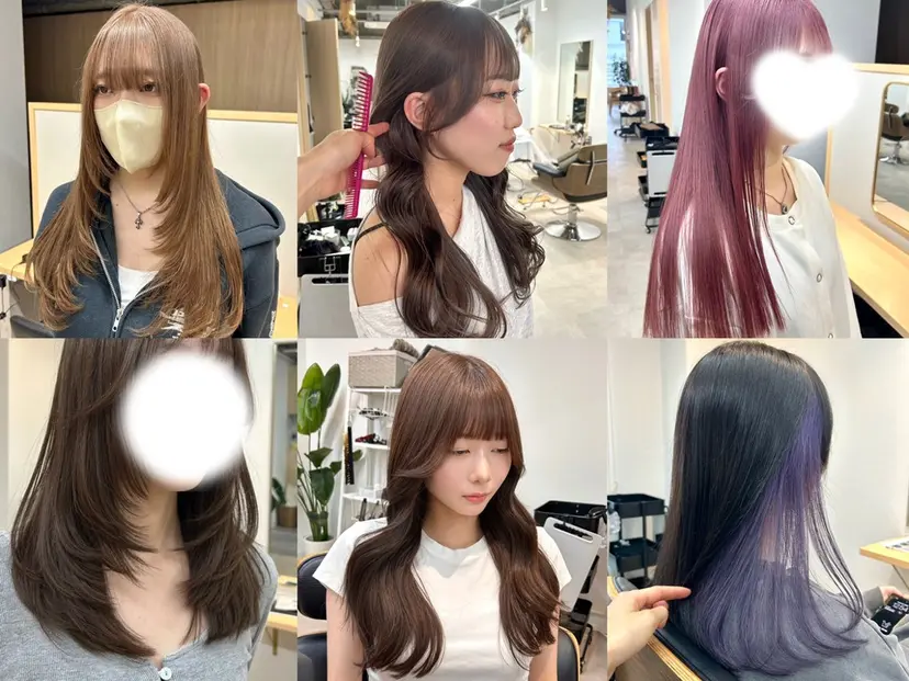 韓国ボブ/レイヤー/ ハイトーン/まなみの掲載