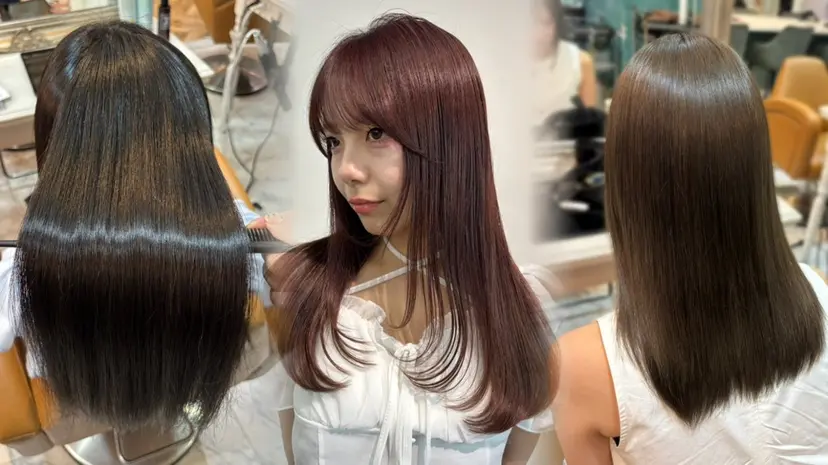 透明感カラー/縮毛 矯正/あいりの掲載