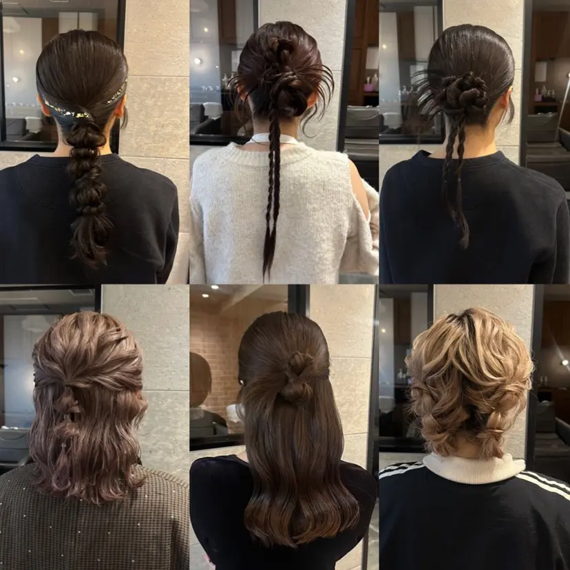 似合わせヘアセット/ 顔まわり/maasaの掲載