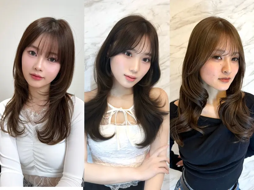 韓国ヘア/艶髪/ 透明感カラー/つぐみの掲載