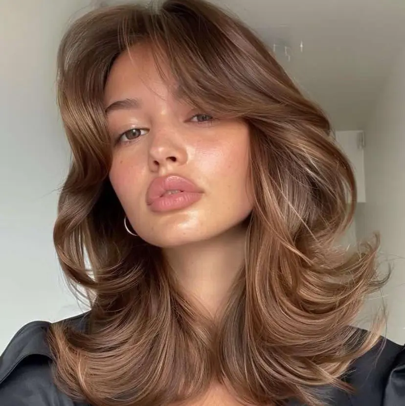 海外風レイヤーカット 👑店長　平松　由の掲載