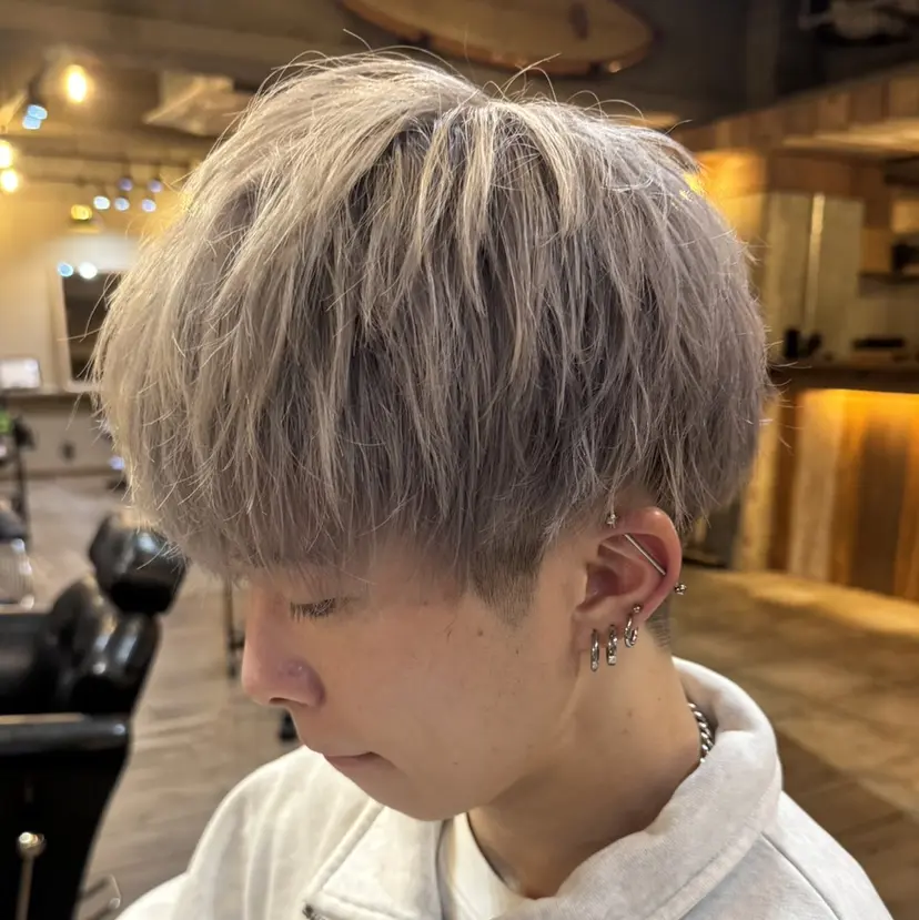 メンズ/マッシュ センターパート/悠羽の掲載