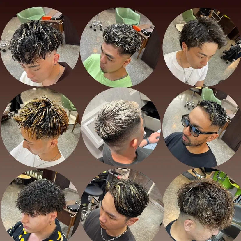 予約の95%パーマ 🌈men's専門店の掲載