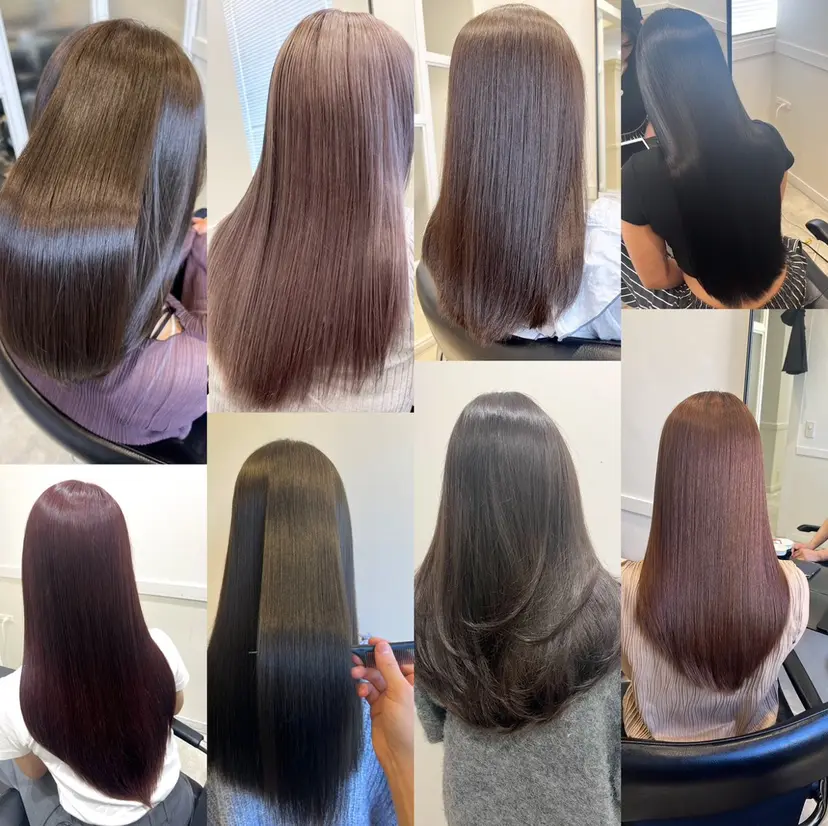 縮毛矯正/髪質改善 /レイヤー/韓国の掲載