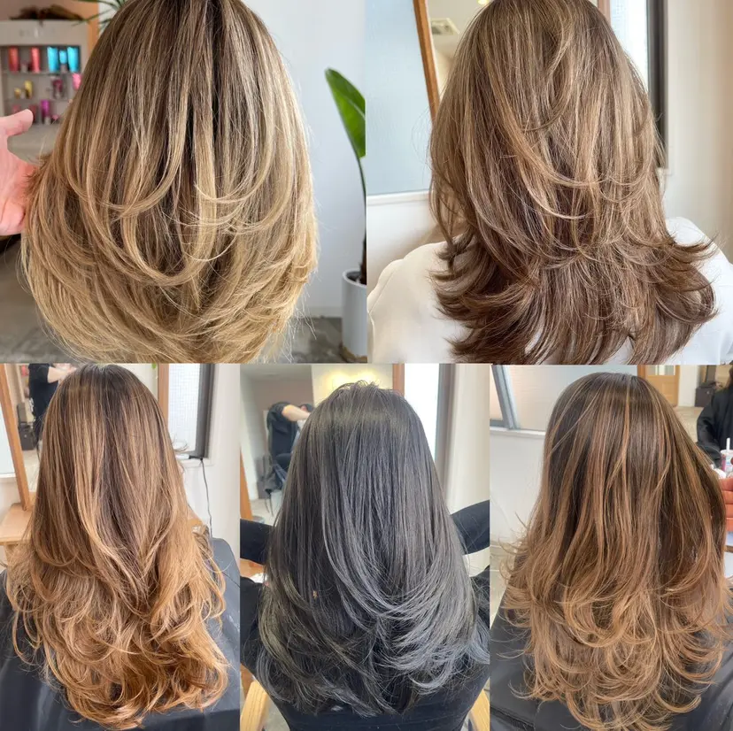 海外レイヤー/ レイヤーカット/和田の掲載