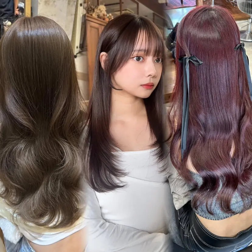 韓国ヘア/透明感 カラー/金子 愛優の掲載