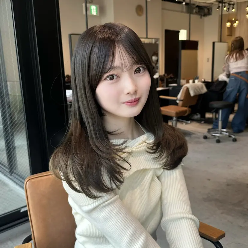 韓国レイヤーカット 透明感カラー冨田那樹の掲載