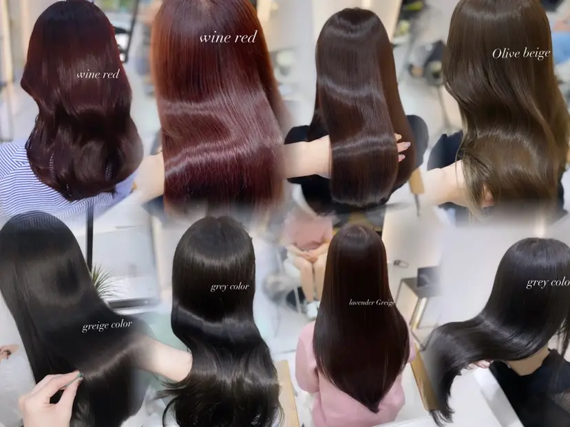 艶髪・透明感カラー・ 韓国ヘア・Yuriの掲載