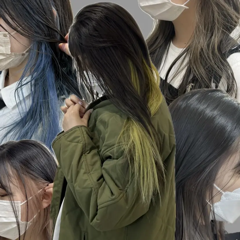 清水愛果/オリーブ カラー/透明感カラーの掲載