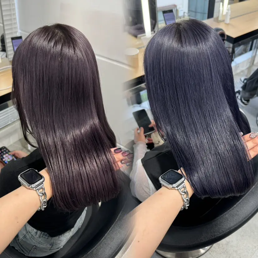 暗髪🩶ラベンダー/ ブルー/ユウナ🤍の掲載