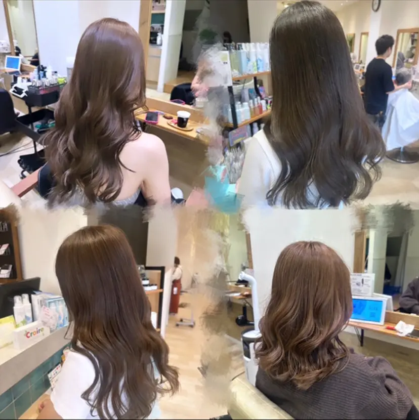 ブリーチなしカラー RURI🩵の掲載